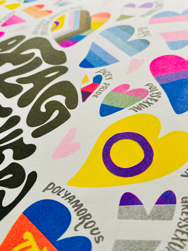 A Flag For Every One - Ladyfingers Letterpress