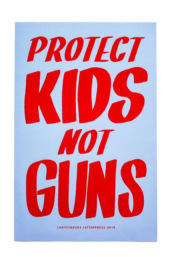 Protect Kids Not Guns Poster (Set of 15)