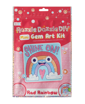 Rad Rainbow Razzle Dazzle DIY Gem Art Kit by OOLY