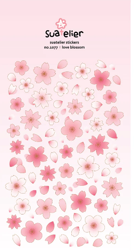 Love Blossom Sticker Sheet