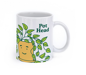 Pot Head Mug by Seltzer Goods
