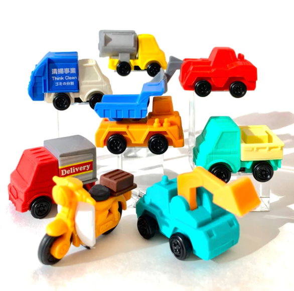 Service Vehicle Puzzle Eraser