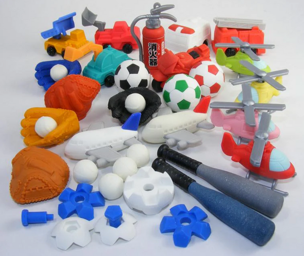Mystery Assorted Puzzle Eraser - Ladyfingers Letterpress