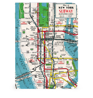New York 3 Mini Notebook by Cavallini
