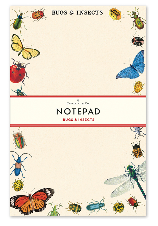 Bugs and Insects Notepad