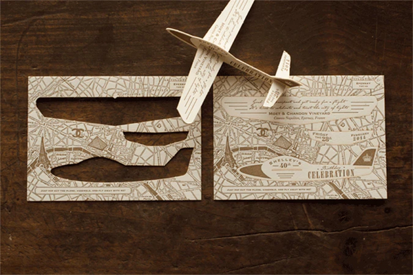 A Birthday Airplane to France