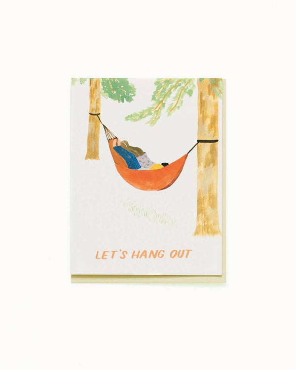 Hammock Hang Out Card by Small Adventure