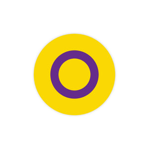 Intersex Pride Sticker by The Little Gay Shop