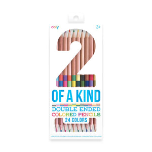OOLY - 2 of a Kind Double Ended Colored Pencils
