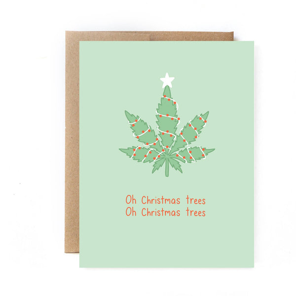Holiday Weed Card by Unblushing