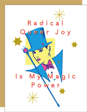 Queer Magic Power Card by PRESS FOR CHANGE