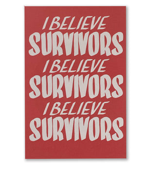 I Believe Survivors Postcard