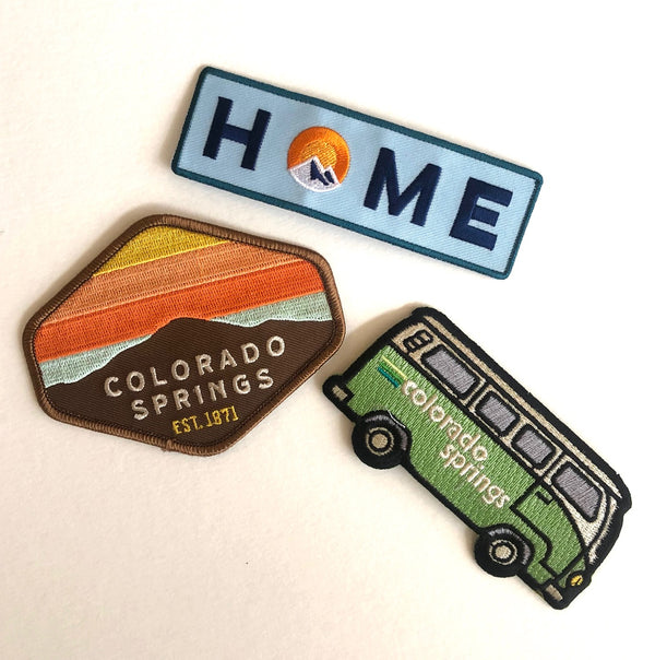 Colorado HOME Patch Ladyfingers Letterpress