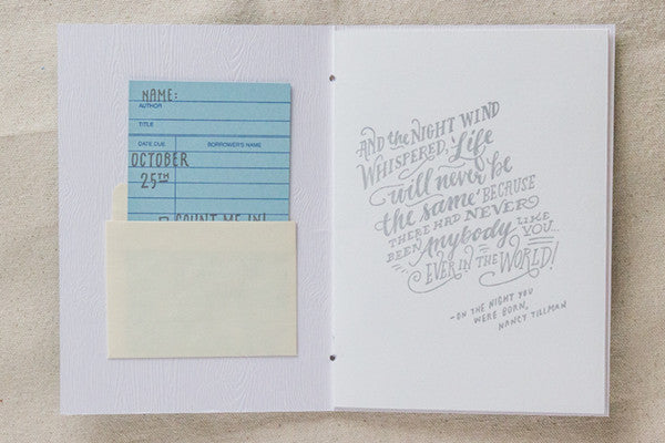 "Where the Wild Things Are" Baby Shower Booklet