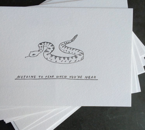 Nothing to Fear by Etc. Letterpress