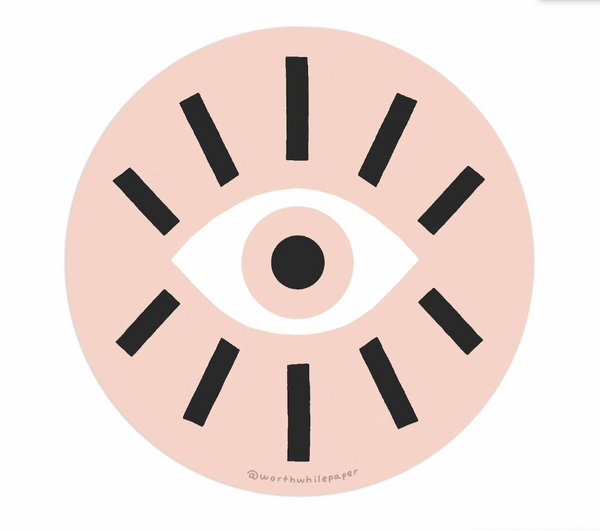 Eye Sticker by Worthwhile Paper