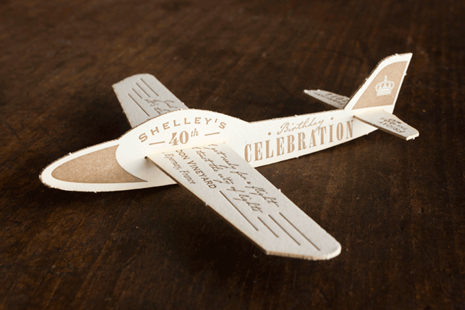 A Birthday Airplane to France