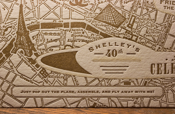 A Birthday Airplane to France
