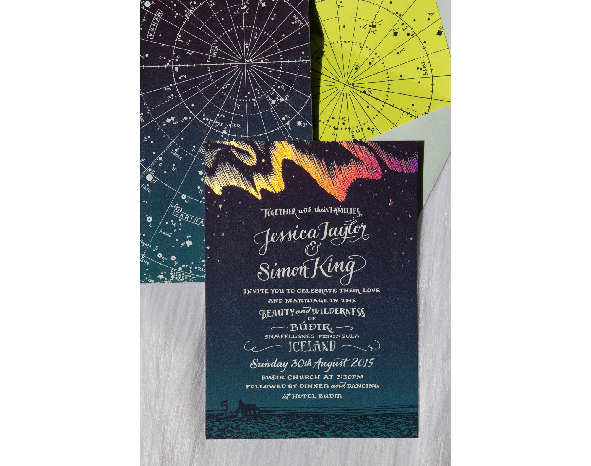 A Wedding Under the Northern Lights