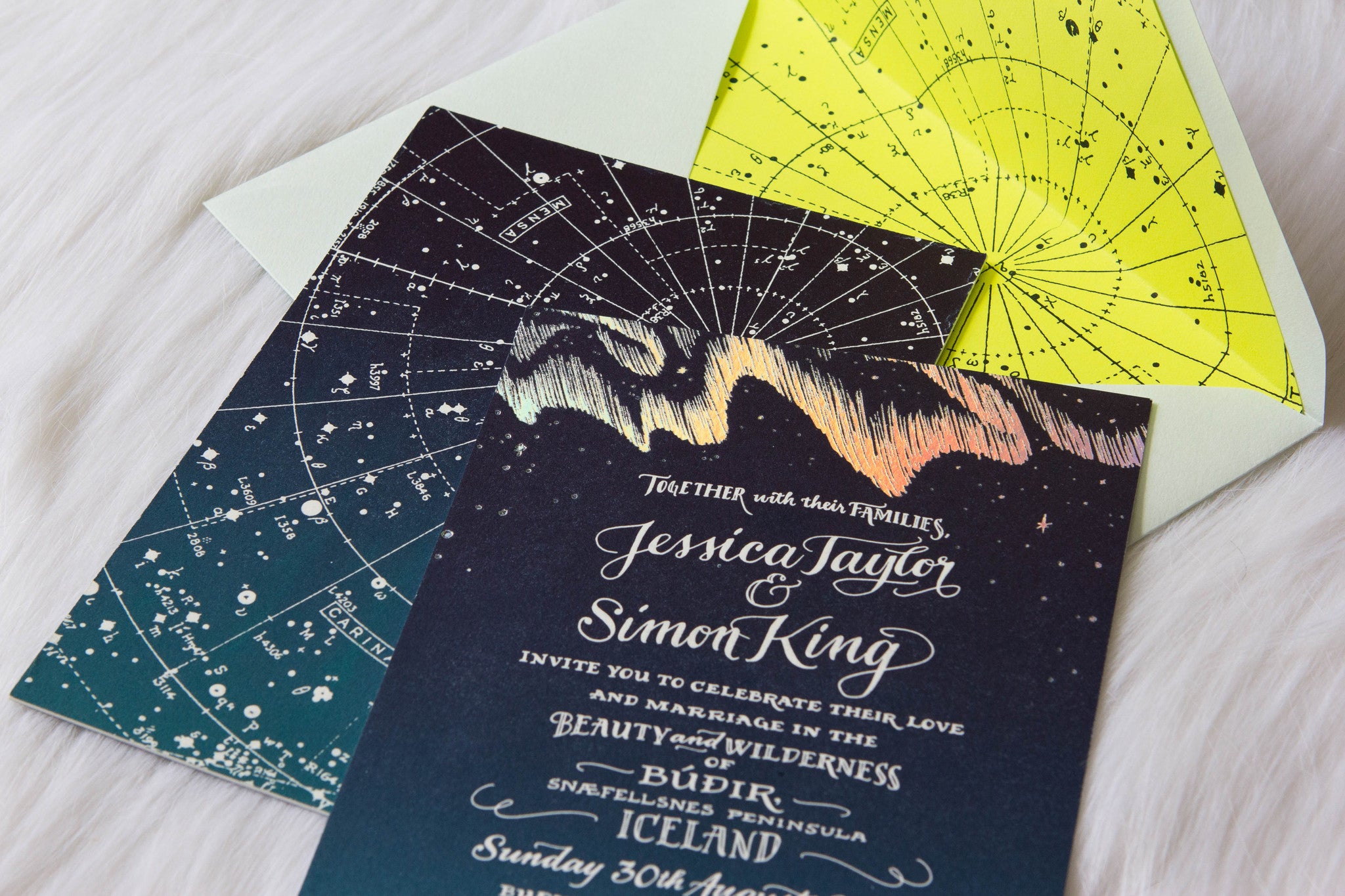 A Wedding Under the Northern Lights
