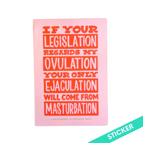 Legislation Sticker by Ladyfingers