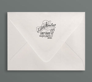 Ascender Custom Letterpress Stationery Suite