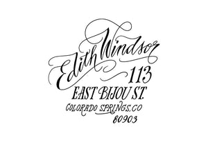 Ascender Return Address Rubber Stamp