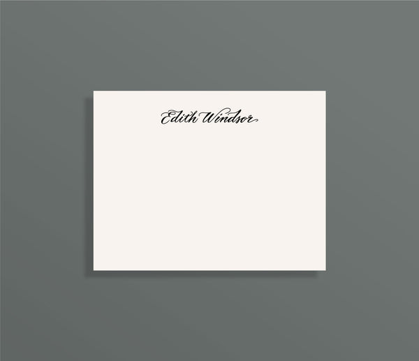 Avenue Custom Letterpress Stationery