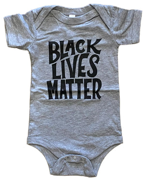 Black Lives Matter (Text) Baby Onesie