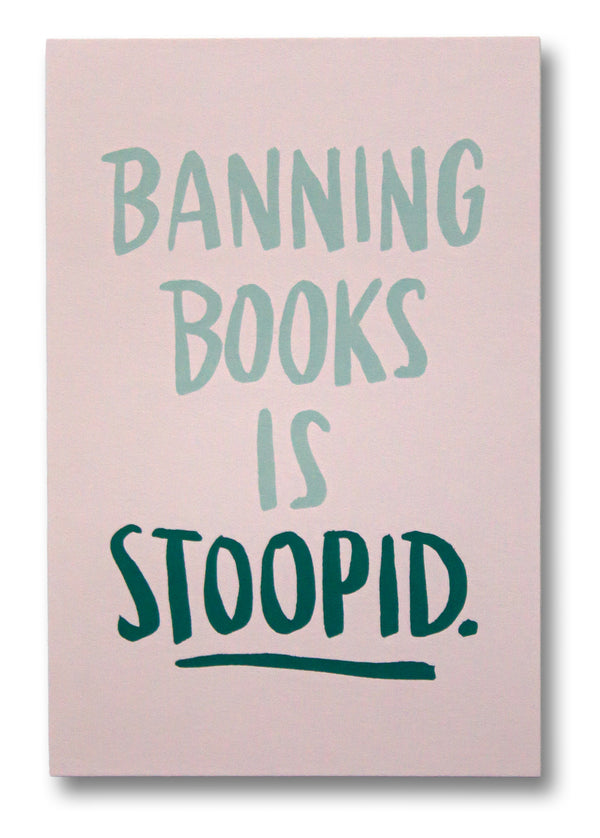 Banning Books Is Stoopid Postcard