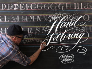 2-Day Hand-Lettering for Beginners Class • Saturdays, Jan 11th + 18th, 2025, 1-4pm