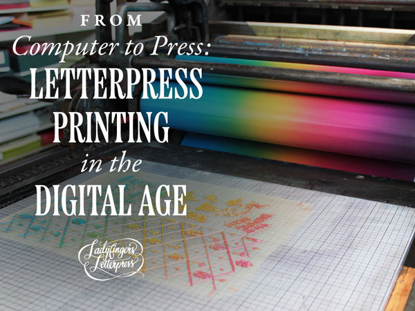 From Computer to Press: Letterpress Printing in the Digital Age • Sundays, Aug 2, 9 and 16, 2026