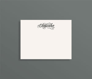 Flourish Custom Letterpress Stationery