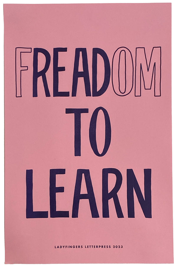 Freedom to Learn Poster (Set of 15)