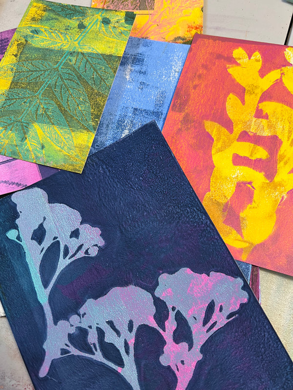 Botanical Monoprints | Let’s Call in Spring, Saturday, March 23rd, 2024