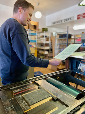 From Design to Letterpress: A 3-Day Workshop