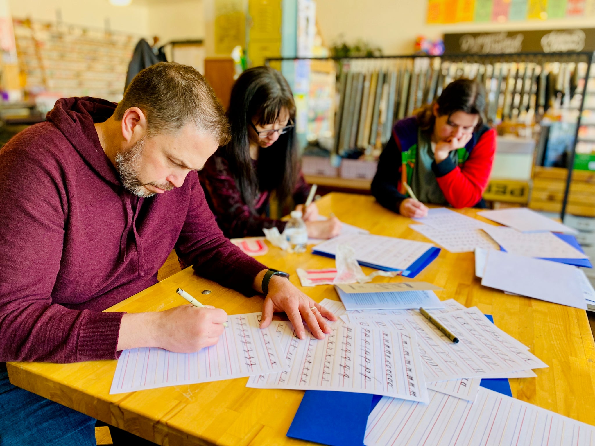 2-Day Hand-Lettering for Beginners Class • Saturdays, Feb 21 + Feb 28, 2026, 12-4pm