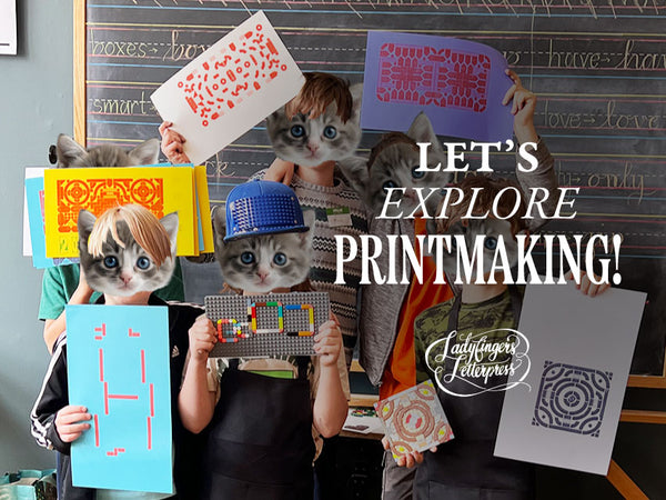 Let's Explore Printmaking! Youth Class • Thursday, July 16, 2026