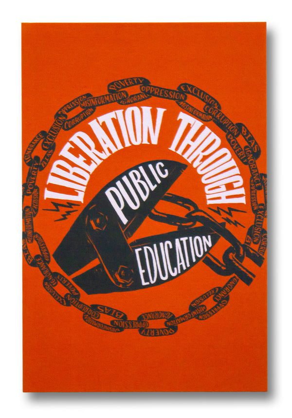 Liberation Through Public Education Postcard
