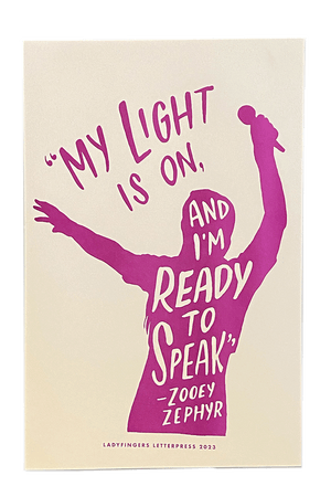 My Light Is On Poster (Set of 15)