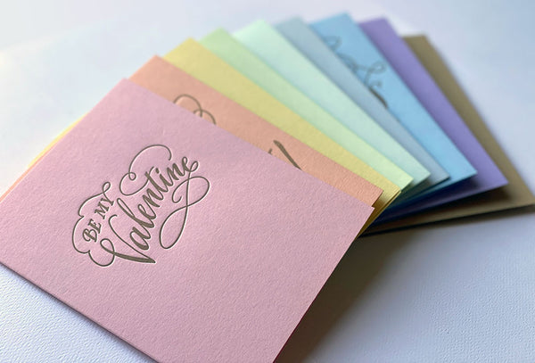 On Your Wedding Day Letterpress Card / Hue Collection - Ladyfingers ...