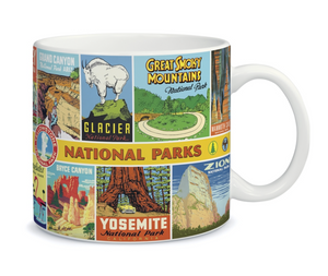 National Parks Vintage Mug
