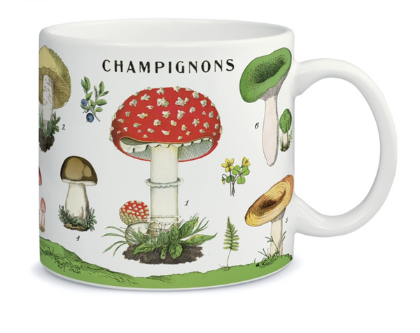 Mushrooms Vintage Mug