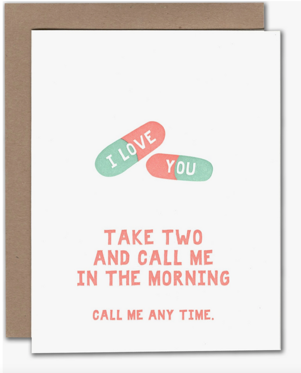 Call Me Anytime Card by Power and Light Press