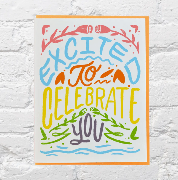 Celebrate You Card by Bench Pressed