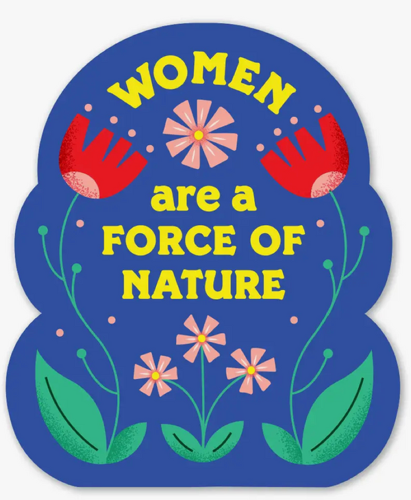 Women Nature Sticker by Seltzer Goods