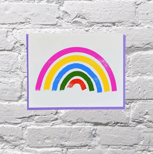 Rainbow Card by Bench Pressed