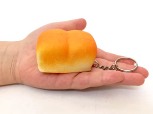 Squishy Bread Keychain by BCMini