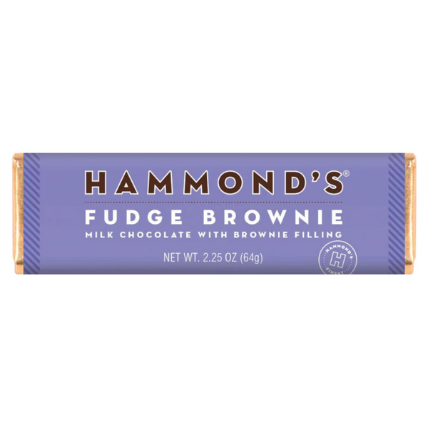 Fudge Brownie Chocolate Bar by Hammonds Candies