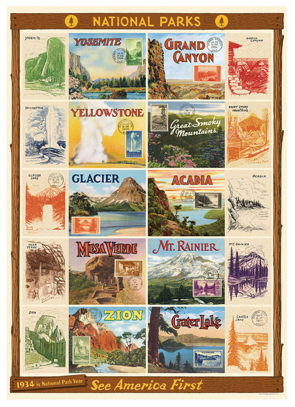 National Parks, See America Print